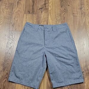 ONeill Shorts Mens 30 Blue Chino  Skate Walk Beach Cotton Poly Blend Relaxed Fit